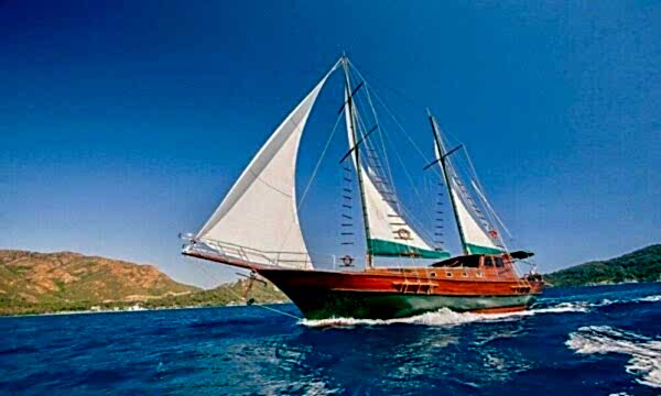 19 metre 3 kabin Marmaris Gulet Kiralama