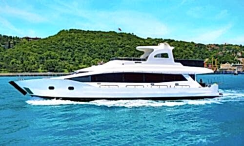 24 metre 30 kişilik Boğazda Lüks Yat Kiralama