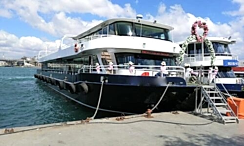 36 metre 220 kişi kapasiteli Boğazda Kiralık Davet Gemisi